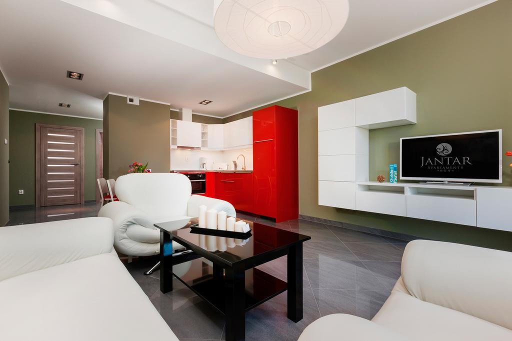 Jantar Apartamenty Deluxe Sea View Kolobřeh Pokoj fotografie